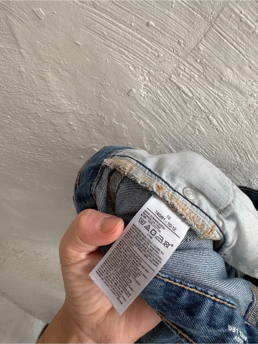 Old Navy Printed Super Baggy Barrel-Leg Jeans